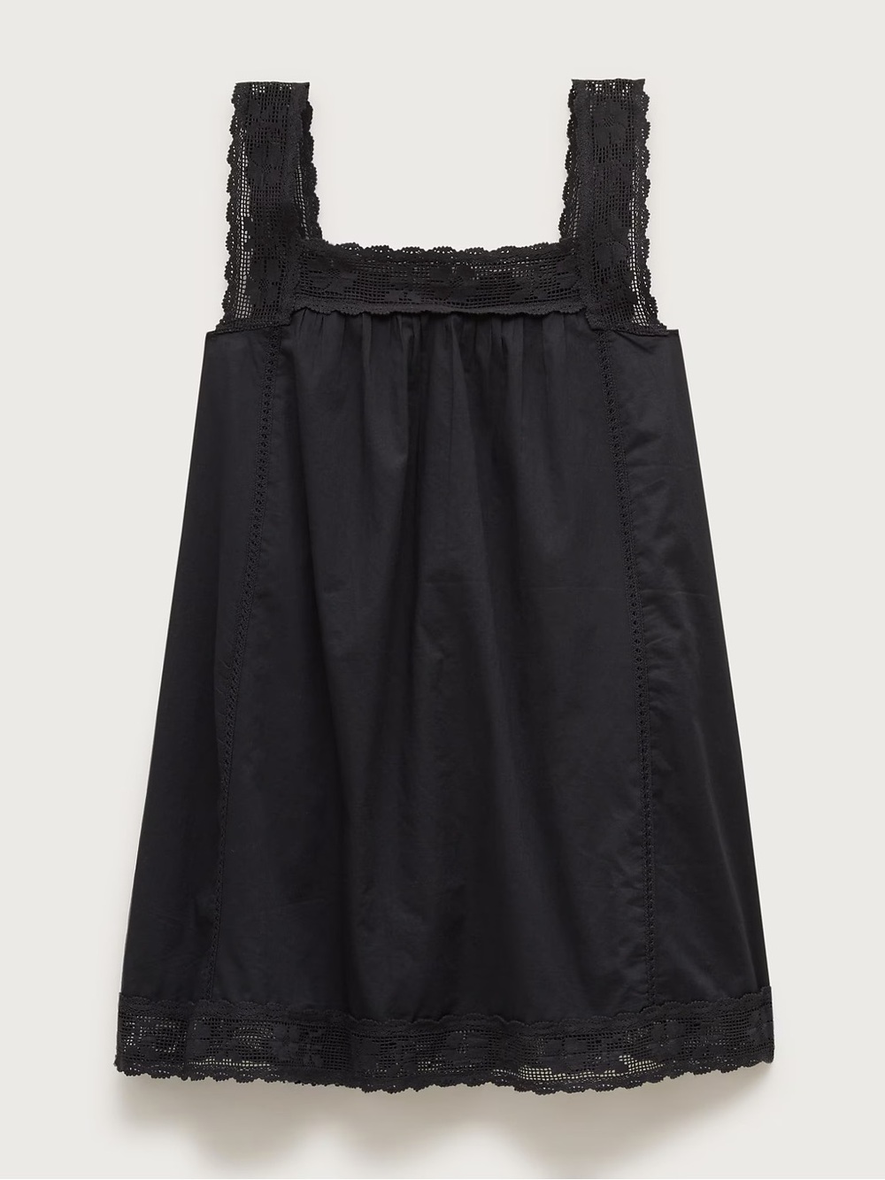 J Crew Lace-trim mini beach dress - Picture 4 of 6